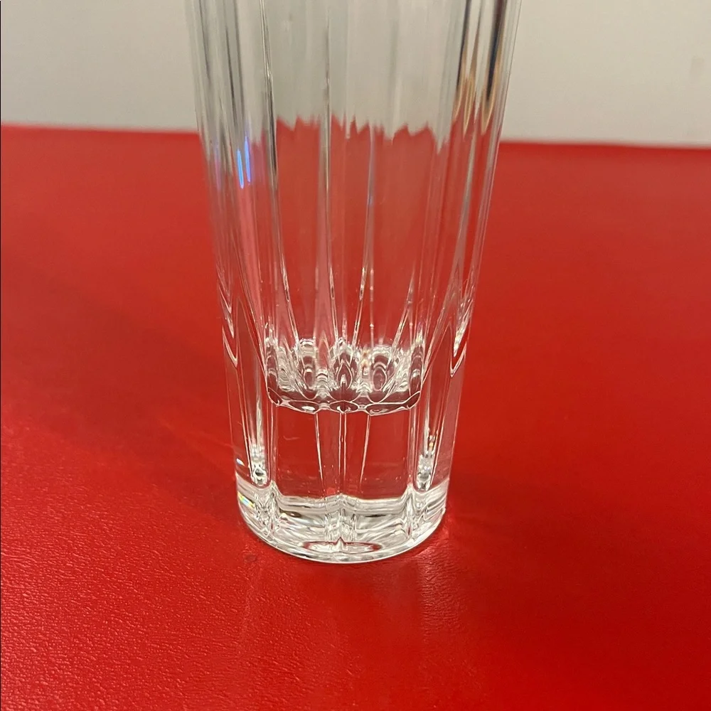 LENOX Full lead Crystal Woodward Bud Vase 8